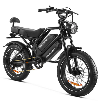 HappyRun G70 2000W Dual Battery Fast Electric Cargo Bike