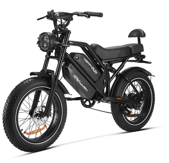 HappyRun G70 2000W Dual Battery Fast Electric Cargo Bike