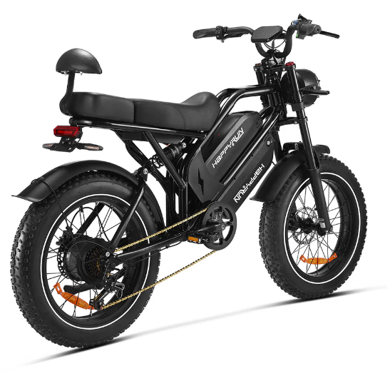 HappyRun G70 2000W Dual Battery Fast Electric Cargo Bike