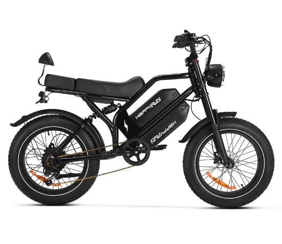 HappyRun G70 2000W Dual Battery Fast Electric Cargo Bike